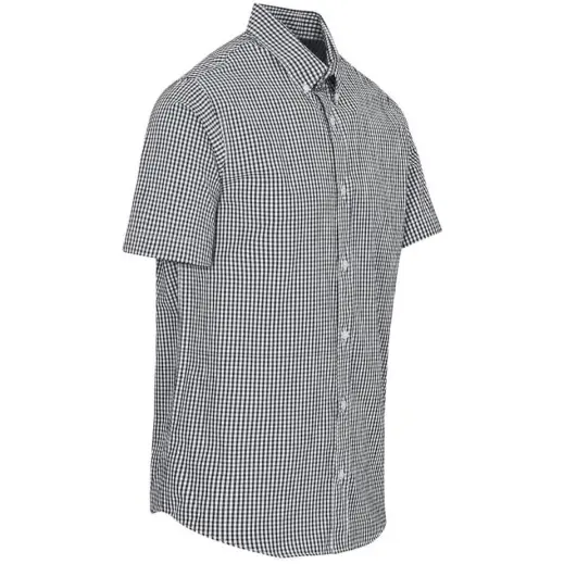 Mens Short Sleeve Ashford Black Side